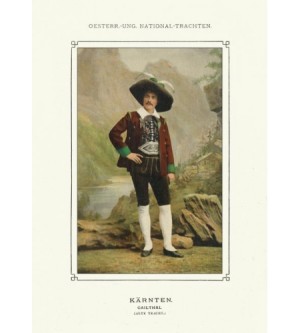 Kärnten Gailthal K & K Trachten Löwy Mann