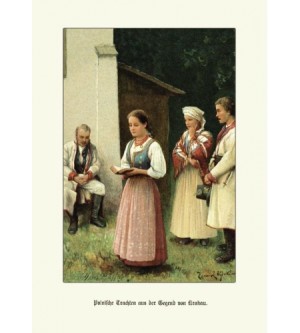 Krakau Polnische Trachten 