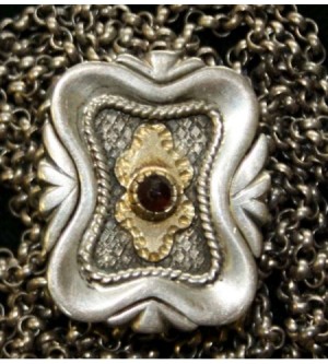 Biedermeier Kropfkette