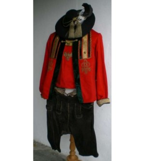 antique tirolean costume