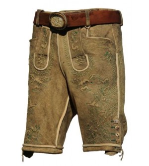 Steirische Lederhose Modell Auerhahn