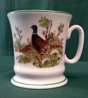 Häferl/Tasse Lilie "Fasan"