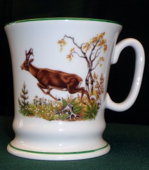 Häferl/Tasse Lilie "Rehbock"