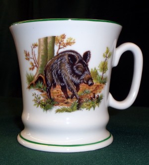 Häferl/Tasse Lilie "Wildsau"