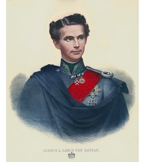 König Ludwig II. Portrait 