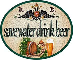 Save water drink beer +