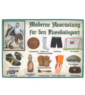 Moderne Ausrüstung für den Fussballsport