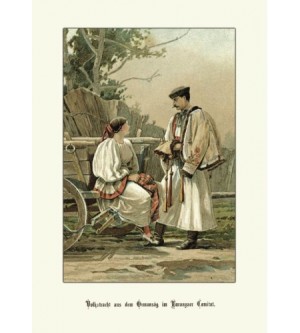 Ormansag Baranvaet Comitat Trachten