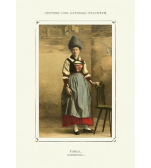 Pusterthal Tirol Trachten Löwy Frau