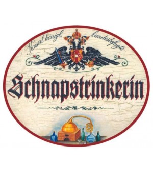 Schnapstrinkerin