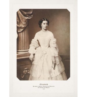 Elisabeth Herzogin in Bayern Kaiserin von Österreich 1857