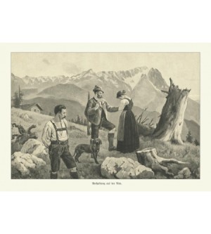 Verhaftung auf der Alm