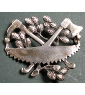 ANSTECKNADEL HOLZKNECHT ZUNFTZEICHEN