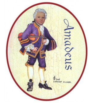 Amadeus mit Geige