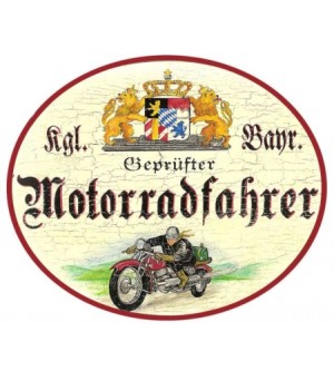 Motorradfahrer (Bayern)
