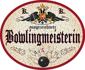 Bowlingmeisterin +