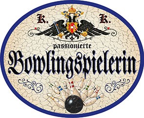 Bowlingspielerin +