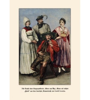 Alte Tracht Bregenzwälderin Dux Sarnthal