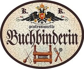 Buchbinderin +