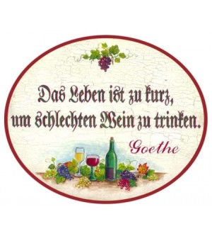 Das Leben ist zu kurz