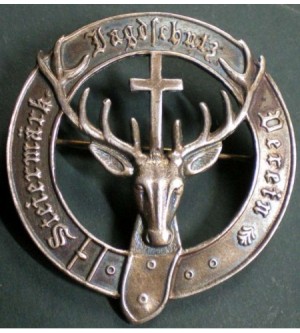 HUTANSTECKER STEIRISCHER JAGDSCHUTZVEREIN ECHT SILBER