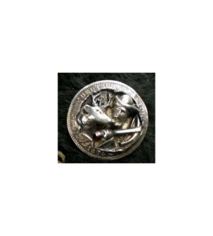 hat pin - holy hubertus