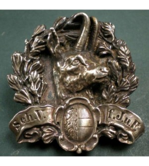HUTANSTECKER SALZBURGER JAGDSCHUTZVEREIN ECHT SILBER