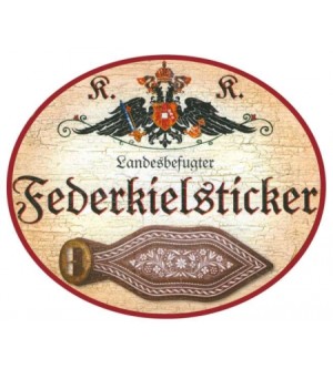 Federkielsticker