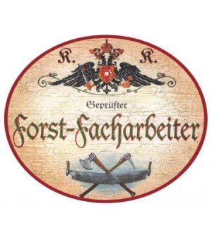 Forst Facharbeiter Hacke