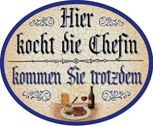 Hier kocht die Chefin +