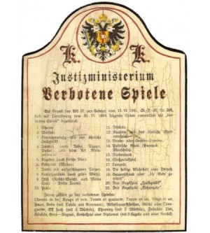 Justizministerium Verbotene Spiele