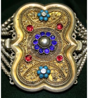 Biedermeier Kropfkette