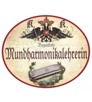 Mundharmonikalehrerin