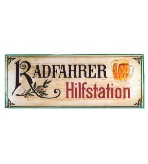 Radfahrer Hilfstation