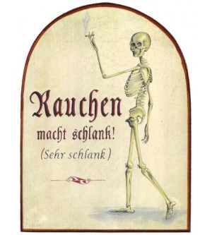 Rauchen macht schlank