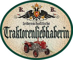 Traktorenliebhaberin +