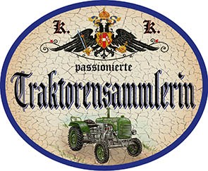 Traktorensammlerin +