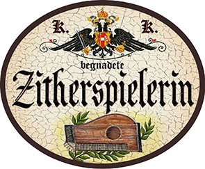 Zitherspielerin +