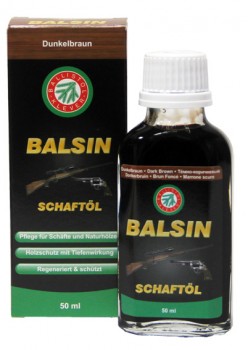 BALSIN Schaftöl dunkelbraun, 50 ml