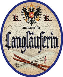 Langläuferin +