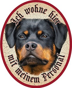 Rottweiler Hund 21 +