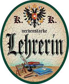 Lehrerin +