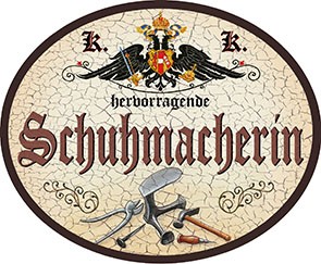 Schuhmacherin +