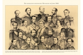 Europäische Monarchen 1848