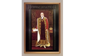 Kaiser Fanz Joseph I Leinwand
