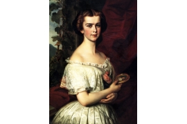 Elisabeth als Braut 