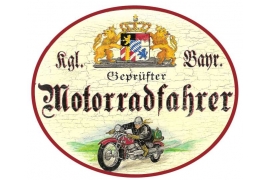Motorradfahrer (Bayern)