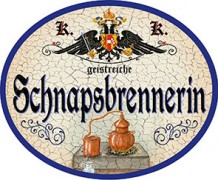 Schnapsbrennerin +