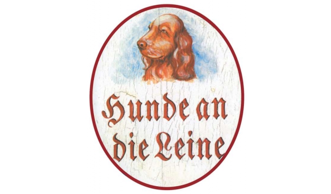 Hunde an die Leine