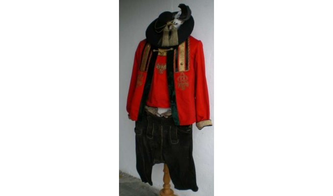 antique tirolean costume
